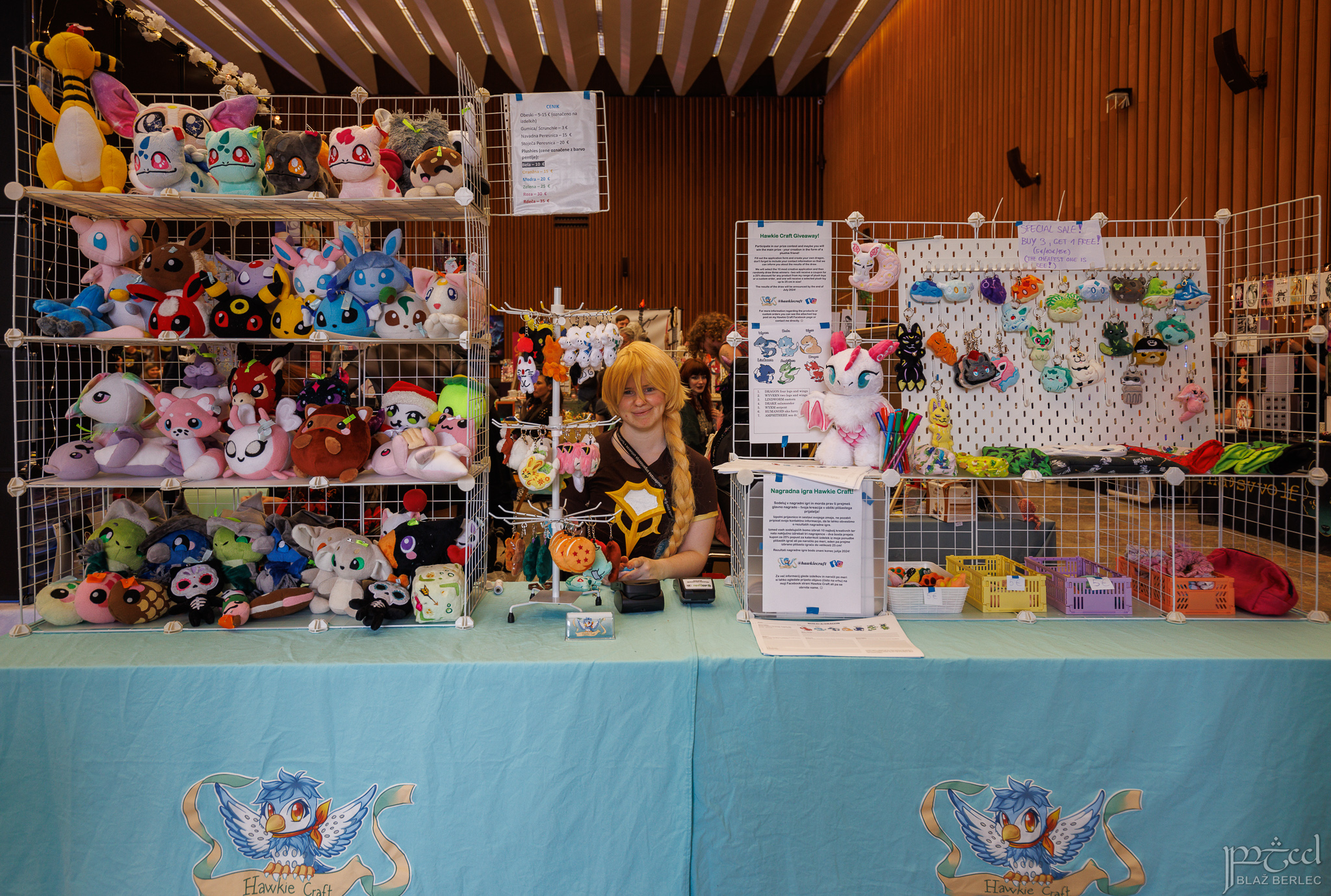 srednja stojnica za umetnika